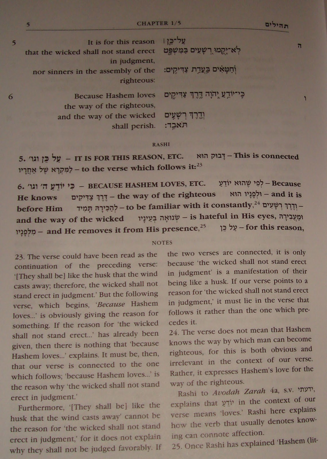 What I Learned From Aristotle: A story of two Rashi Tehillim