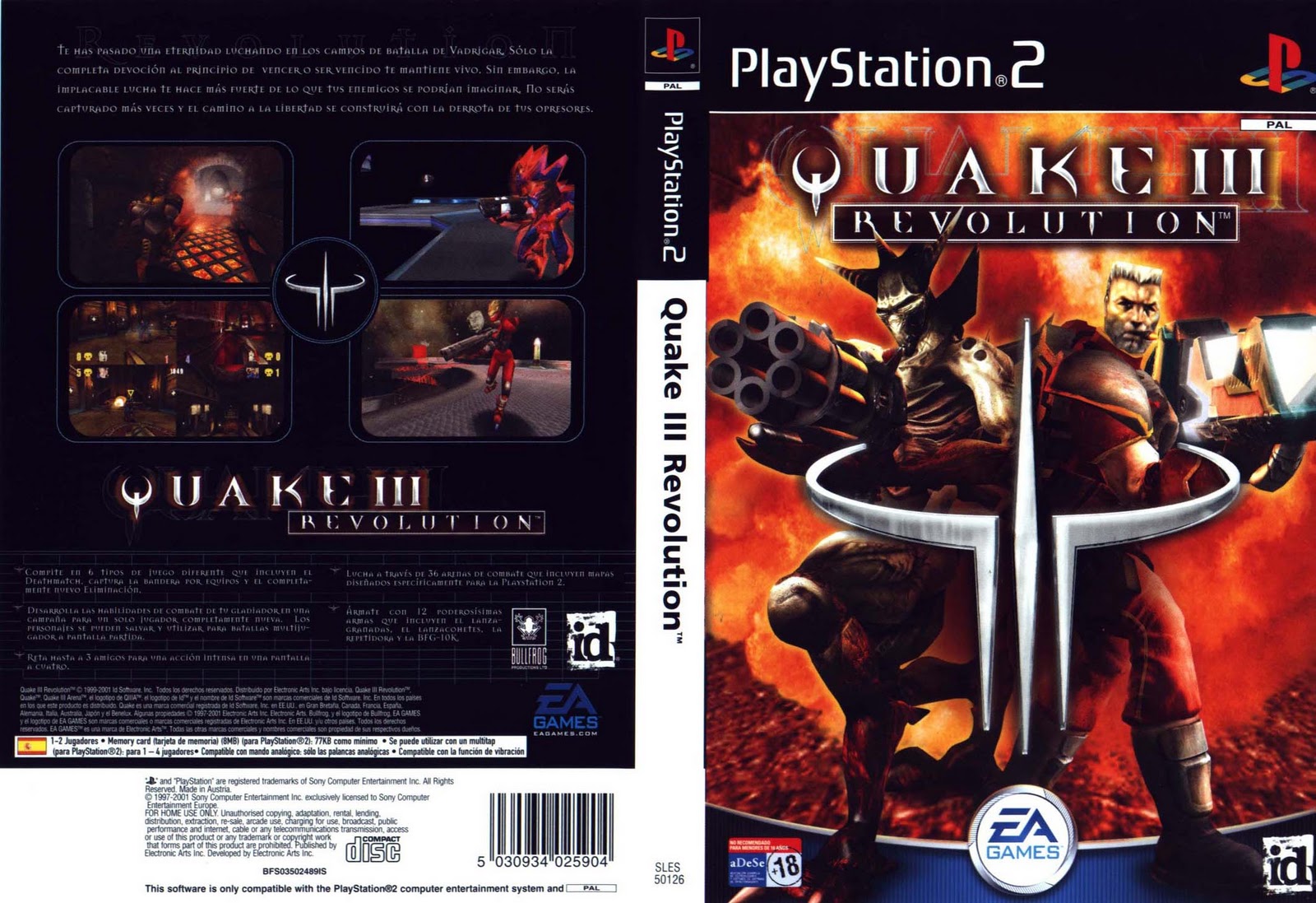 (PS2) Quake 3: Revolution [NTSC-U] [419MB]