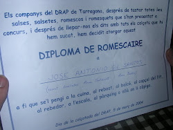 Mi diploma de Romescaire