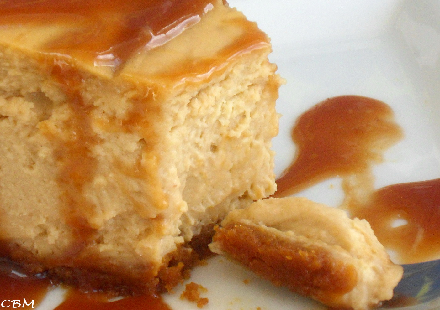 Dans la cuisine de Blancmanger Gâteau au fromage et au caramel écossais Dans la cuisine de Blancmanger Gâteau au fromage et au caramel écossais