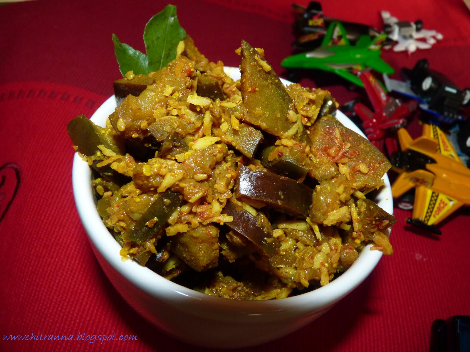 Chitranna Eggplant Dry curry