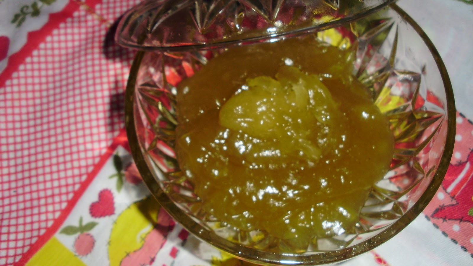 Sabor e Histórias: Compota nova: doce de manga verde