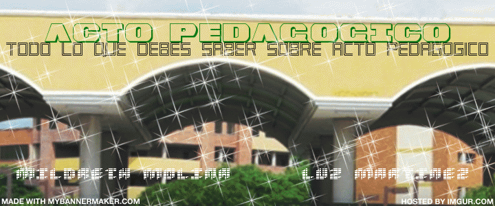 ACTO PEDAGOGICO