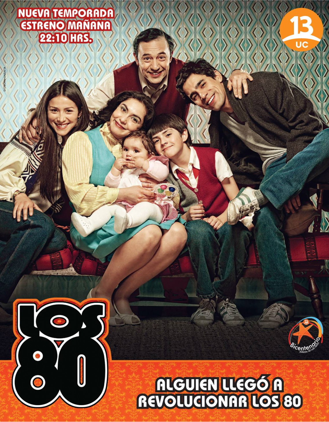 Canal 13 Chile LOS 80, III TEMPORADA Canal 13 Chile LOS 80, III TEMPORADA