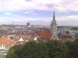 View of Bratislava from the Castle