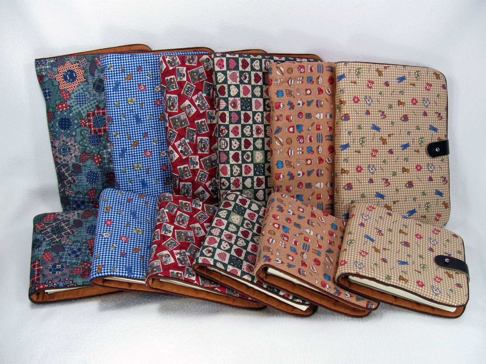 TeddyThotz RingBound JOURNALS Wrapped in FABulous Fabrics