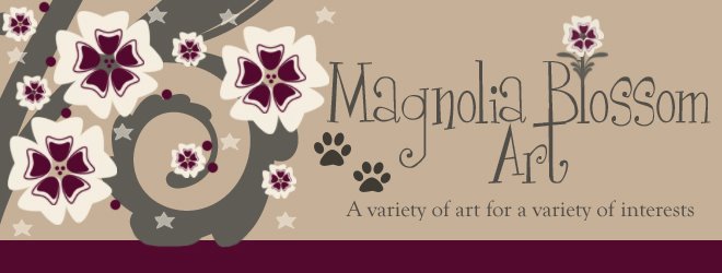 Magnolia Blossom Art