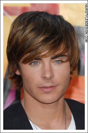 Mens fringe hairstyles in favor of 2008-2009 winter