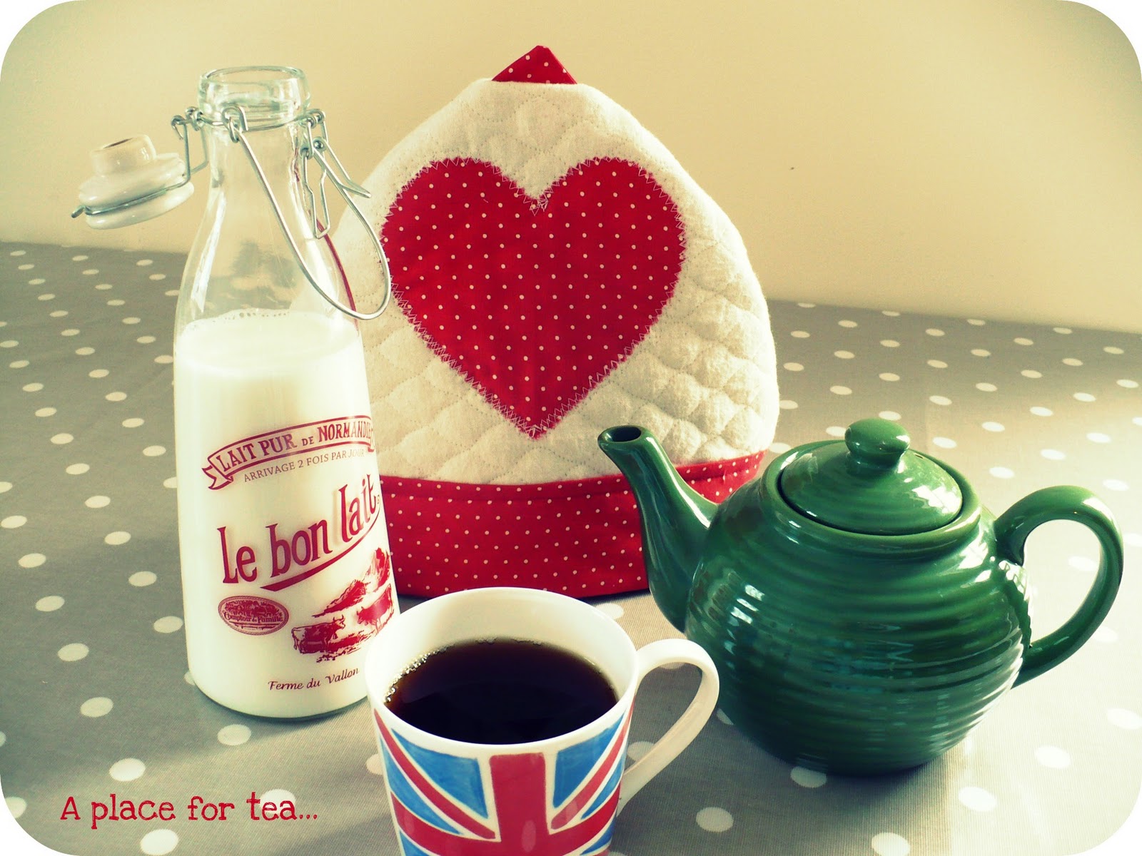 A Place for Tea Tea cozy love...