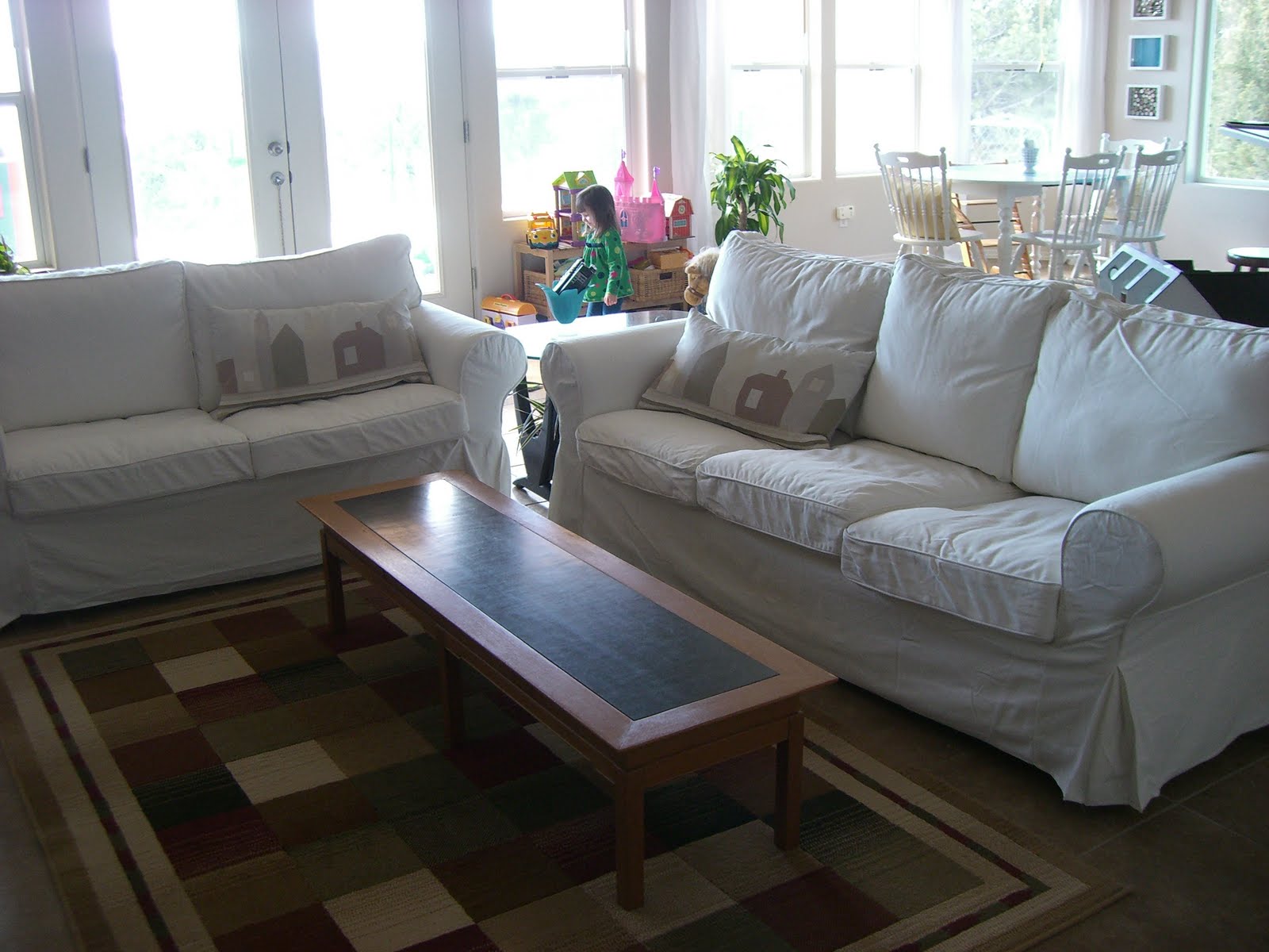 Home. Kids. Life. White Sofas \u0026 Children IKEA Ektorp Sofa Review