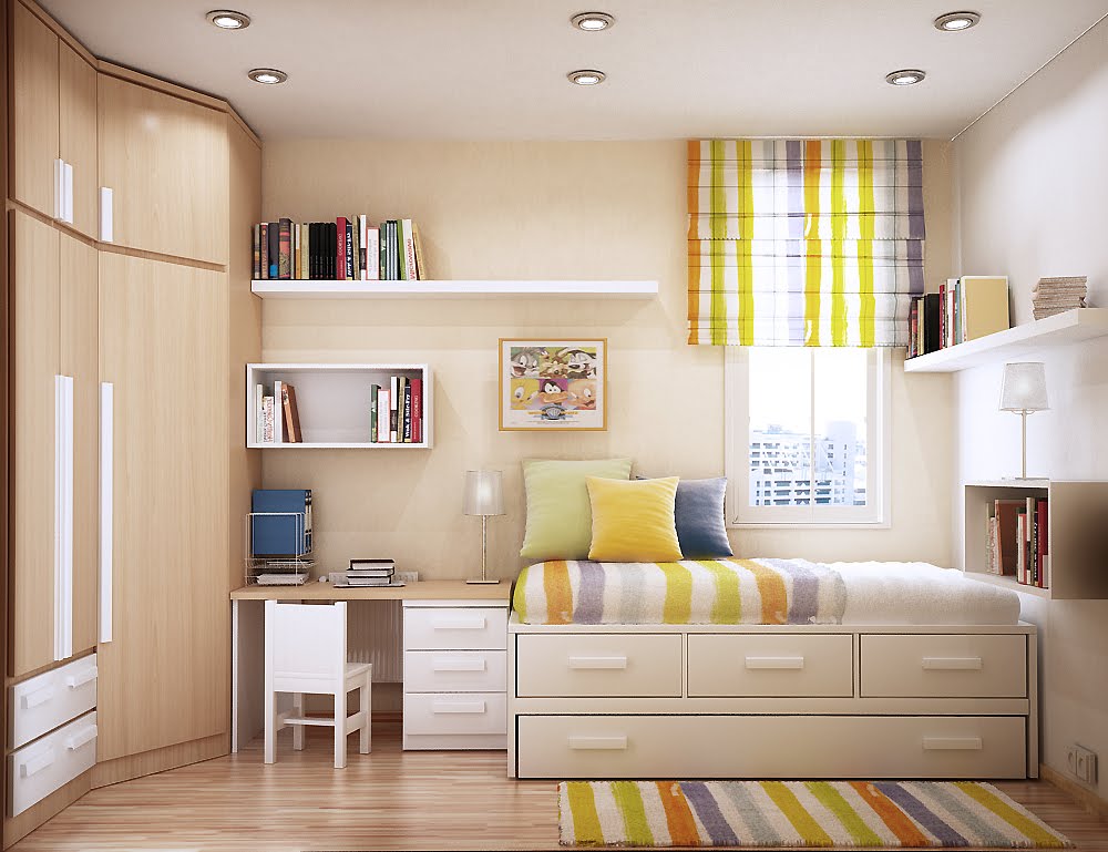 Small Space It Includes Natural Light Ample Storage And Comfortable