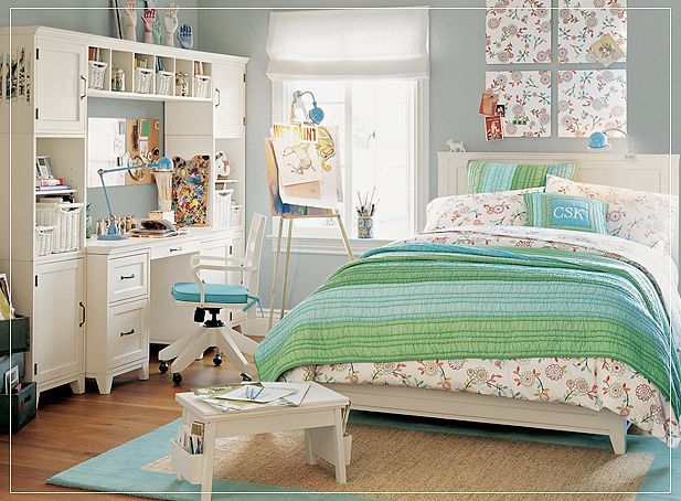 Teen bedroom designs for Girls !