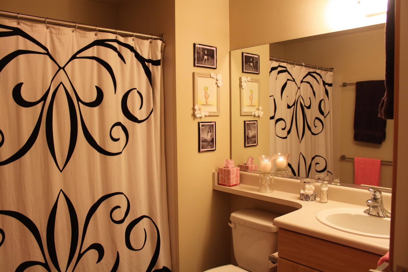 Ballerina's & Bathrooms an Unlikely Pair Michaela Noelle Designs