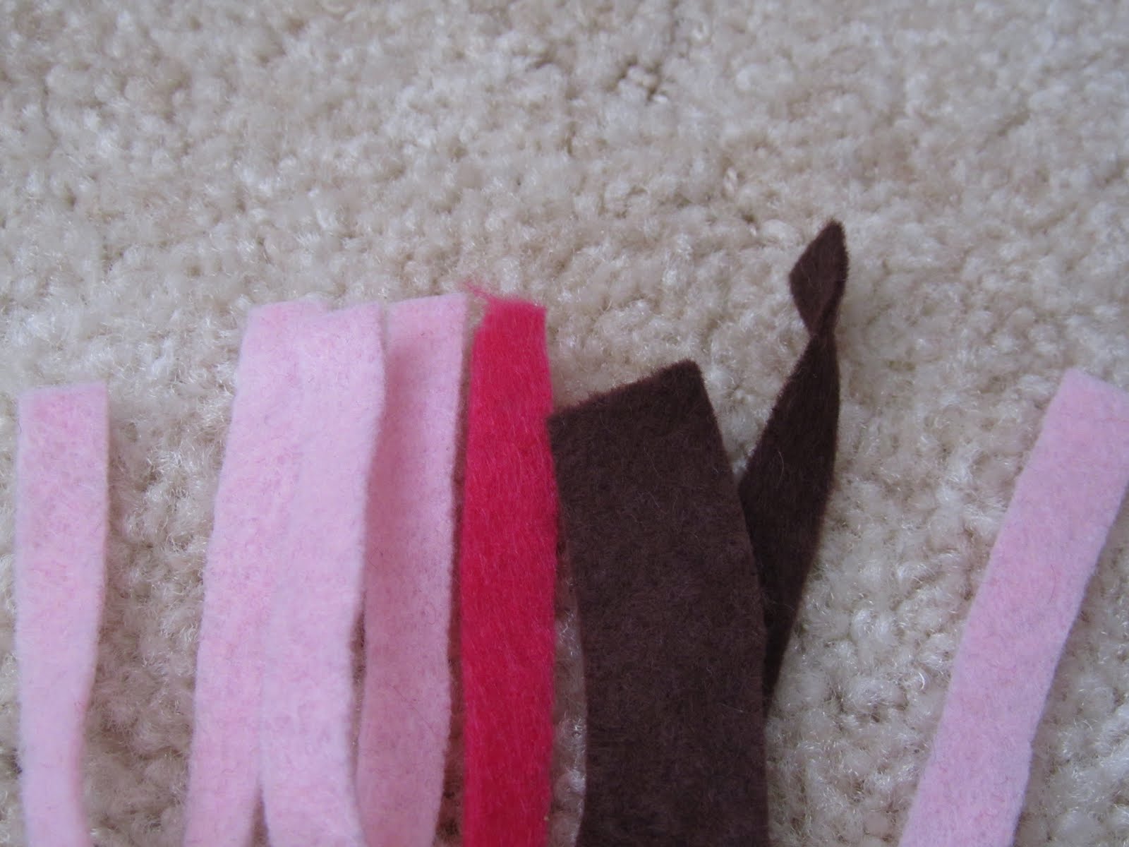 Twelve Crafts Till Christmas felt haircessories how to