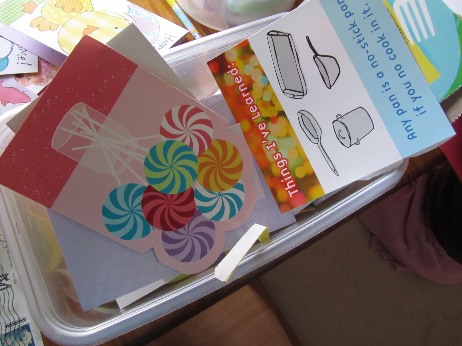 Twelve Crafts Till Christmas sunday kids' craft recycling old cards into kids' art