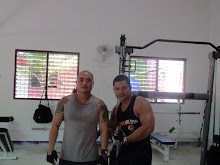 with the Thai Hulk...body building champion