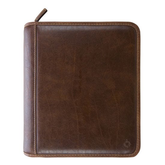 Franklin Covey 29828 Classic Retro Distressed Simulated Leather Binder