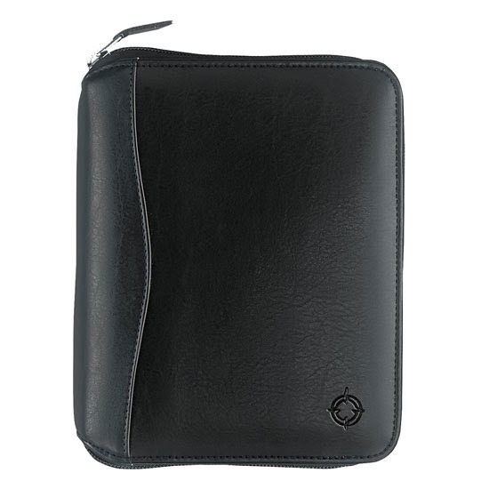 Franklin Covey: 34693 Classic Spacemaker Leather Zipper Binder
