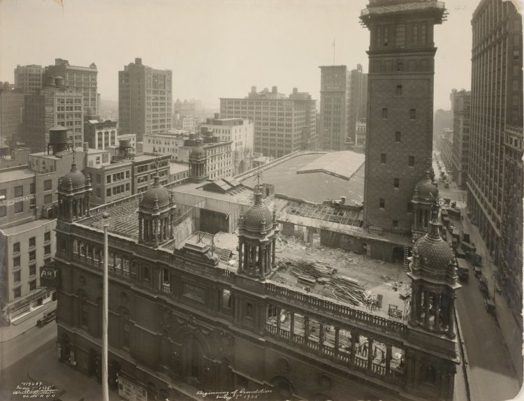 New York - History - Geschichte: Madison Square Garden II - Beginning