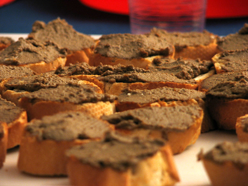 Patê de fígado de galinha ao vinho do Porto
