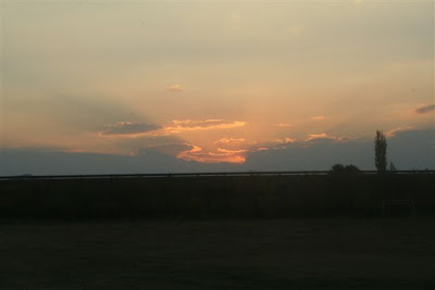 memorable meanders: Sunset over Tweespruit