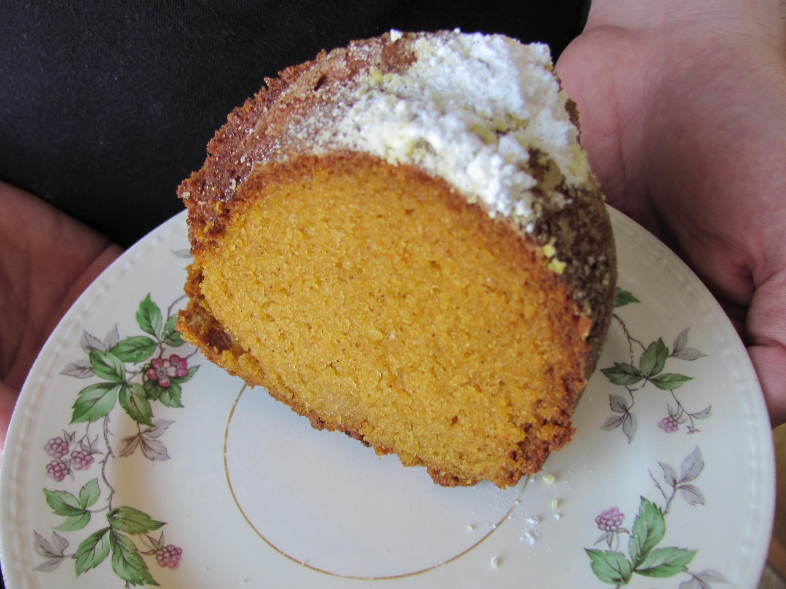 Cottage Homestead Pumpkin Pound Cake