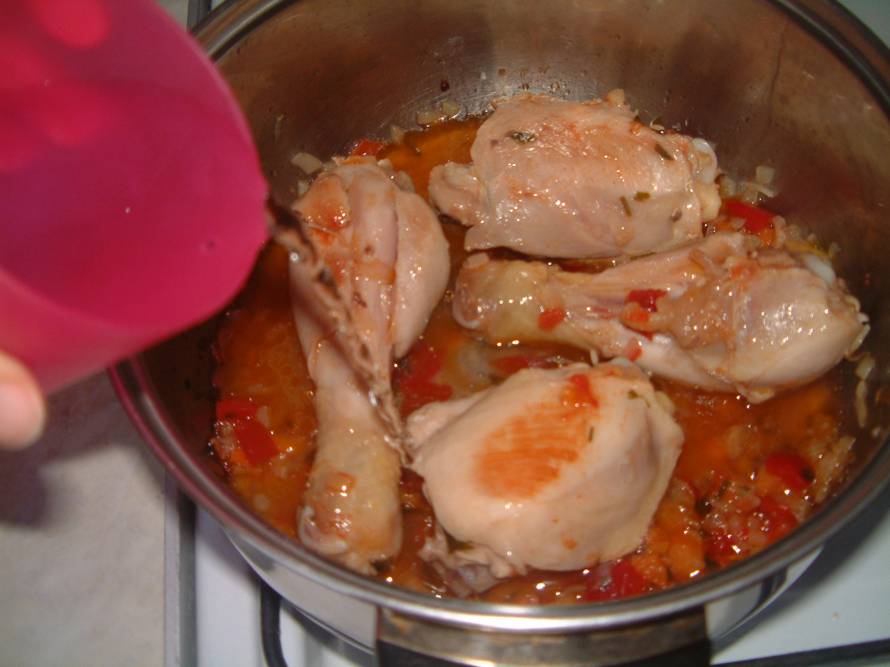 agenda culinara PILAF DE OREZ CU CARNE DE PUI