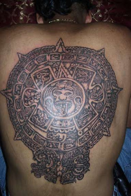 Mayan tattoo My 4th tattoo done in 3. Tattoo Butterflies Clipart Samples