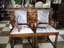 Recycled Vintage Barbers Chairs