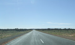 the long road out of Pt Augusta, SA