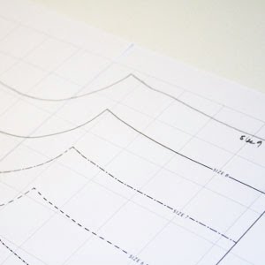 My Little Girl's Closet: Tutorial Grading a Pattern Version 2