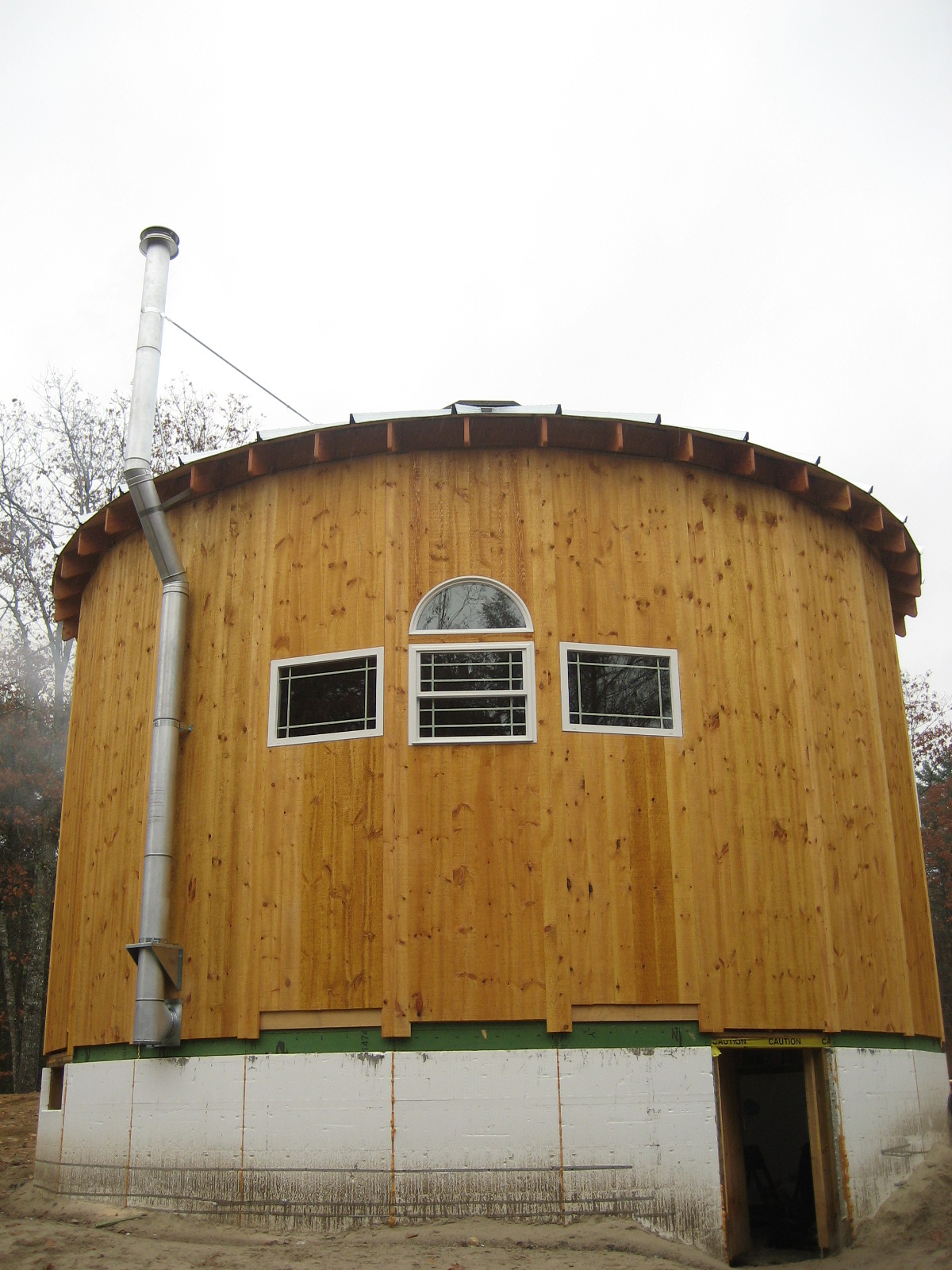 Wooden Panel Yurt