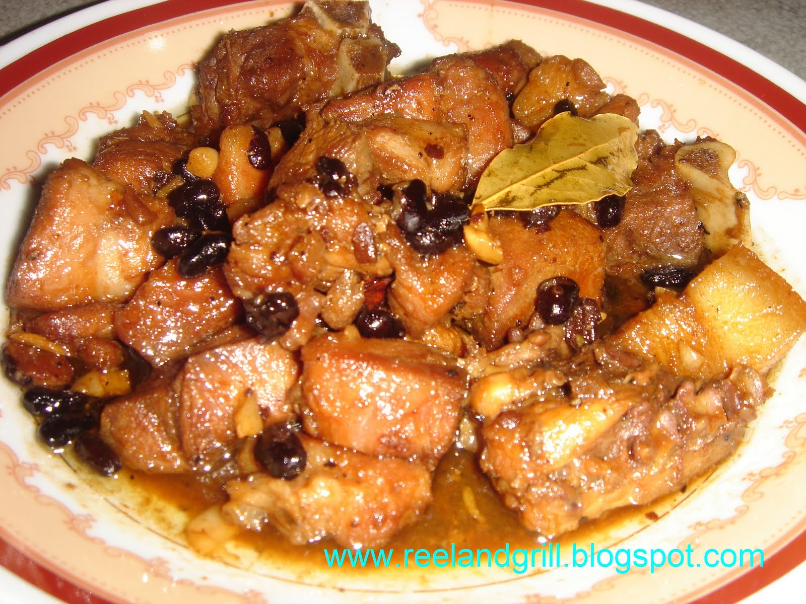 Reel and Grill Humba (Braised Pork with Black Beans and Palm Sugar)