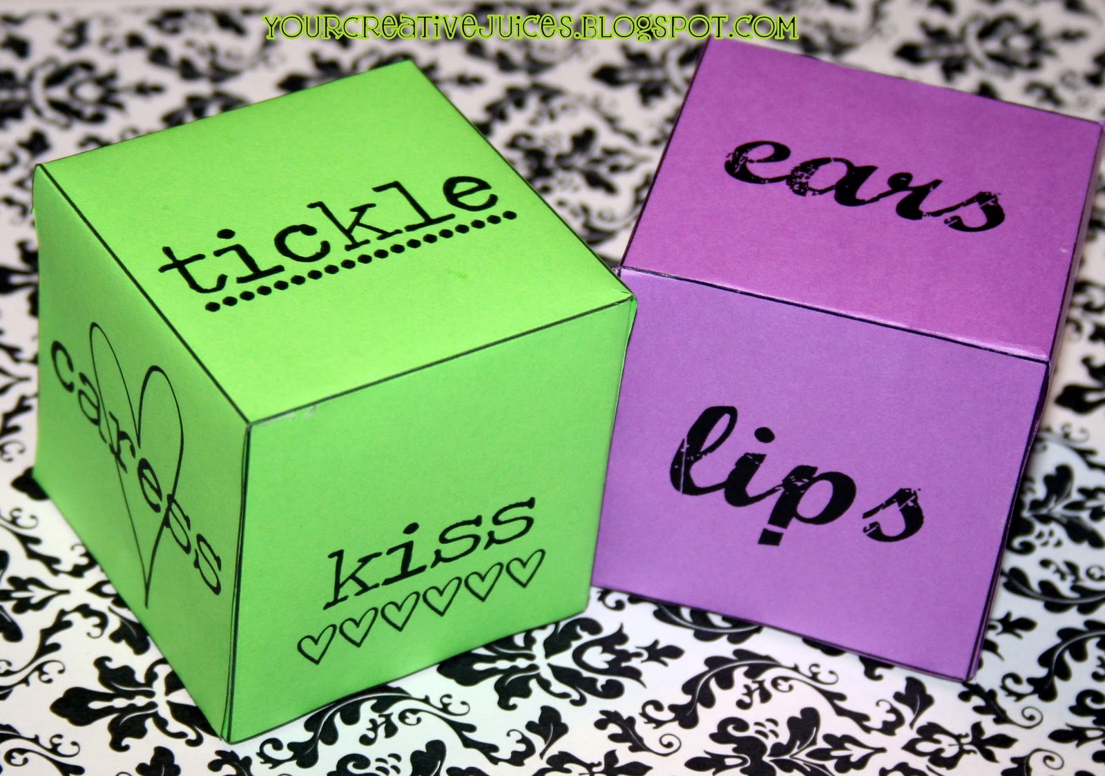 Creative Juices Love Dice