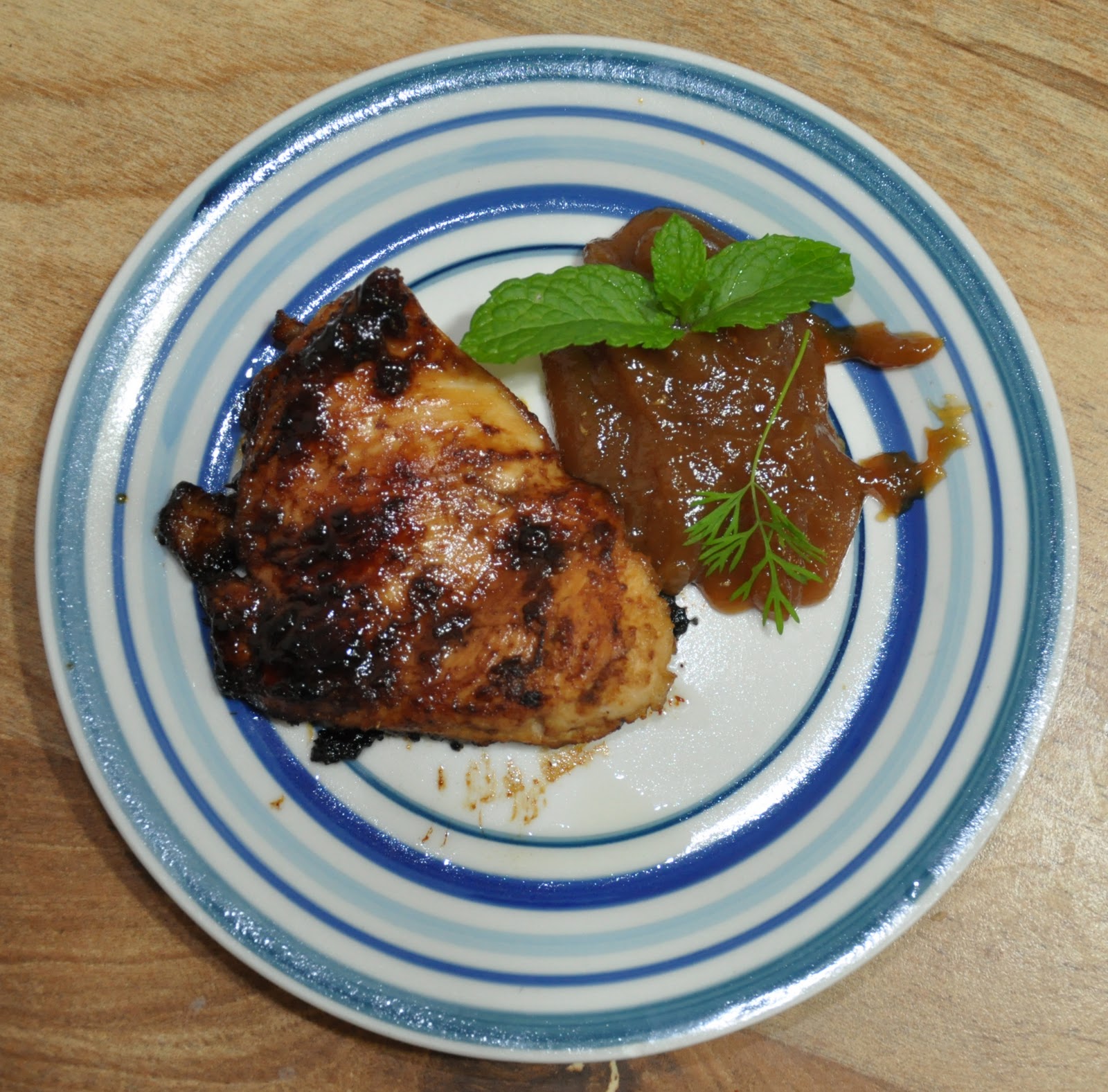 Indoors and Outdoors Pan Fried Honey Garlic Chicken