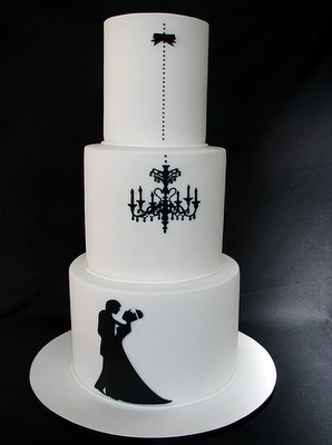 elegant whimsical wedding cakes