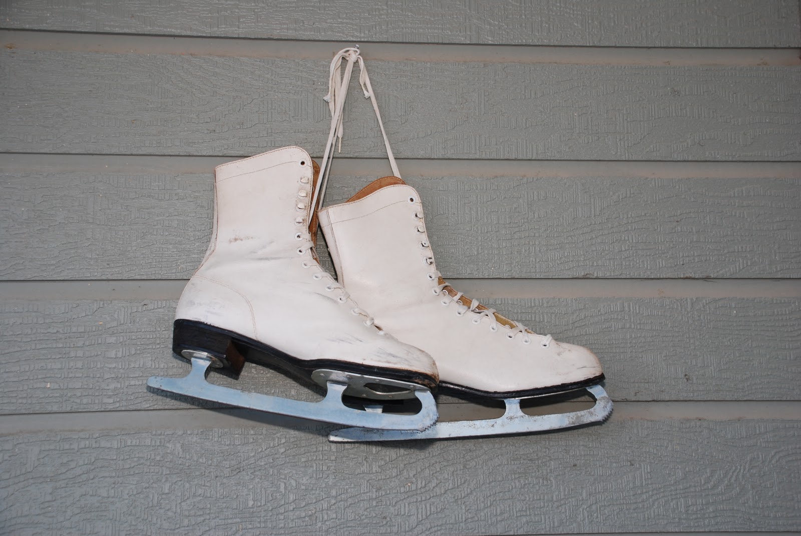 A Quest for a Balanced Life Antique Ice Skates