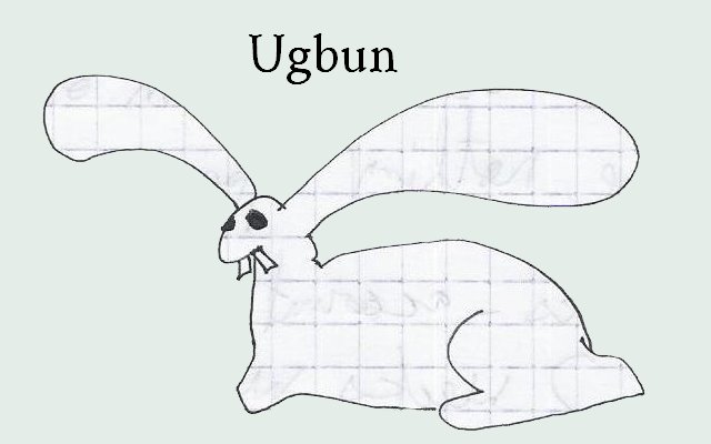 Ugbun the Ugly Bunny