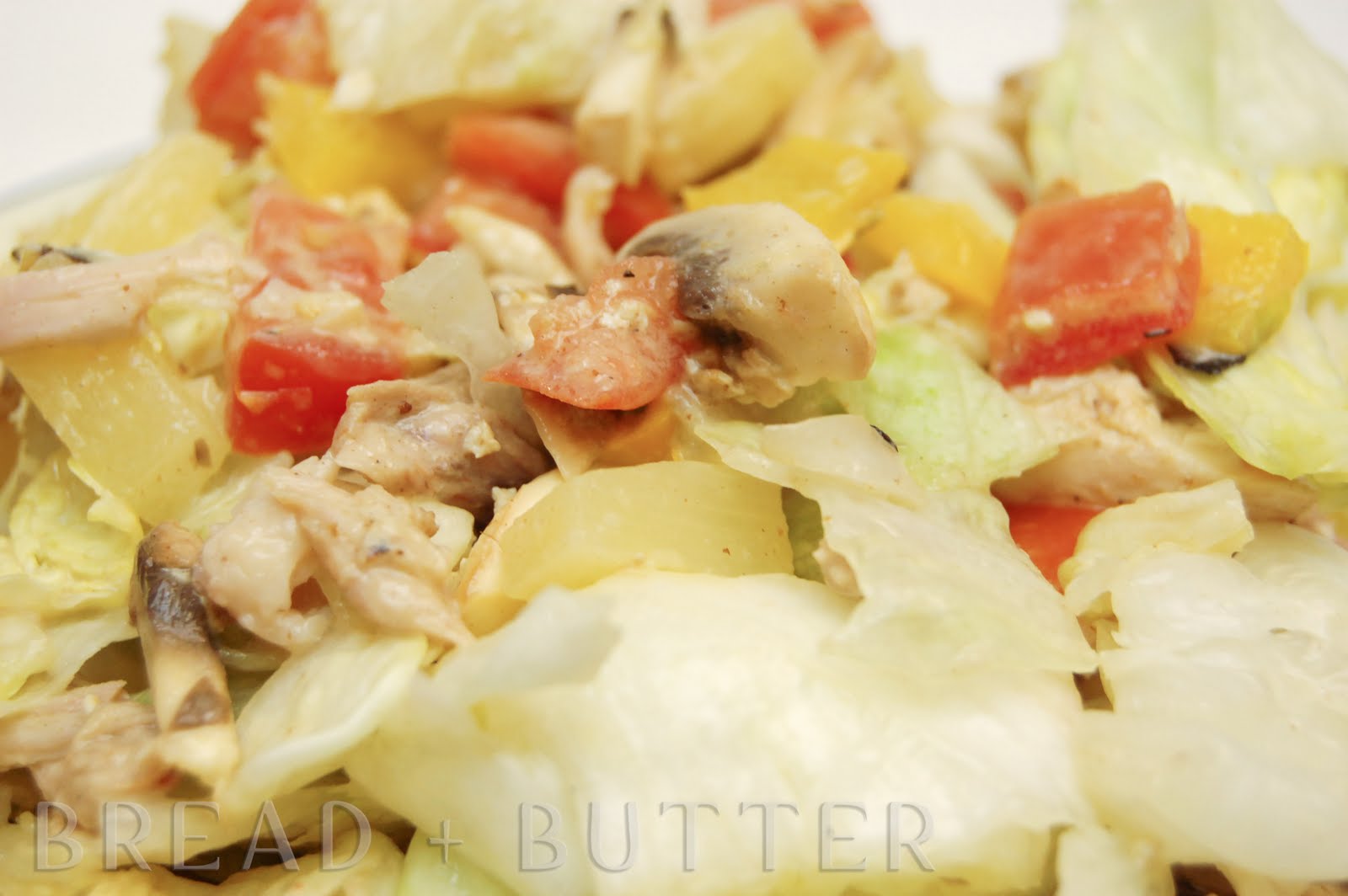 Bread + Butter Leftover Chicken Salad with HoneyDijon Dressing