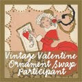 Vintage Valentine Ornament Swap