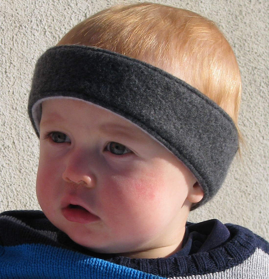 Homestitched Fleece Ear Warmers