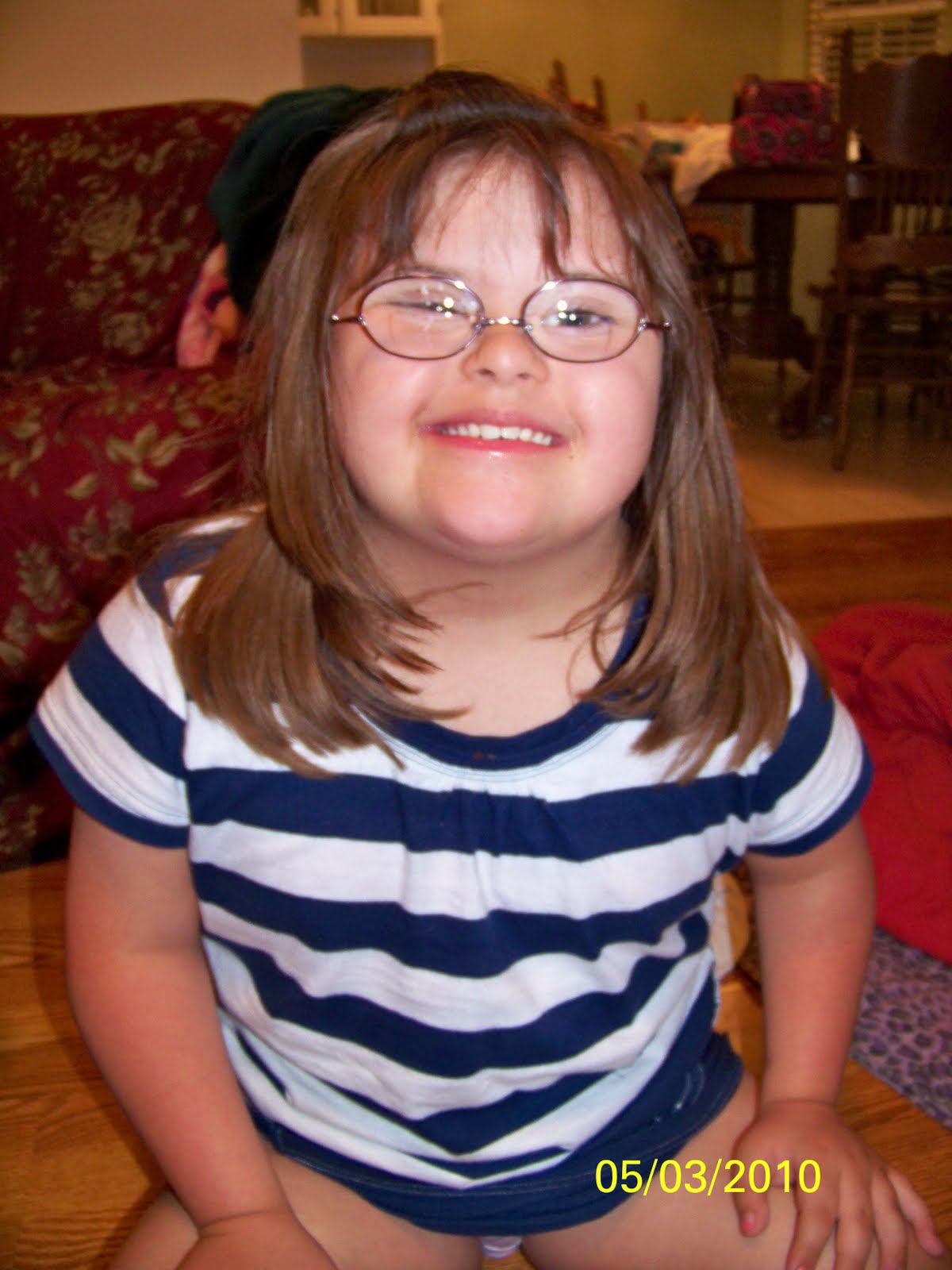 Counting Kisses Glasses specifically designed for people with Down