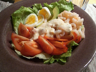 CIMG6939 - Räksallad med romsås