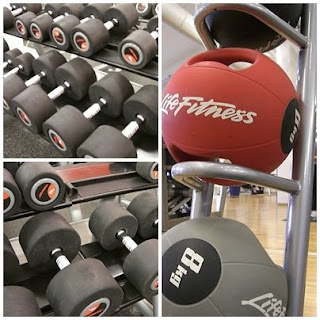 Styrketr%C3%A4ningsredskap+Friskis+och+Svettis - Styrketräning på granngymmet