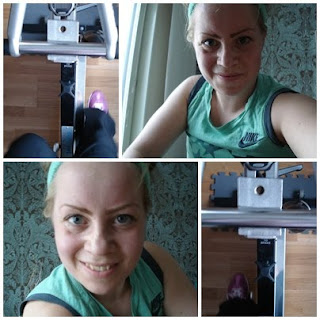 Spinning+i+slutet+av+passet - Spinning och Booty blev det