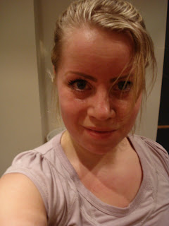 Svettig - Solen och aerobicspasset gav mig energi