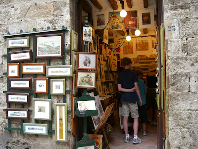 italien+toscana+236 - San Gimignano - en trevlig och charmig gammal stad