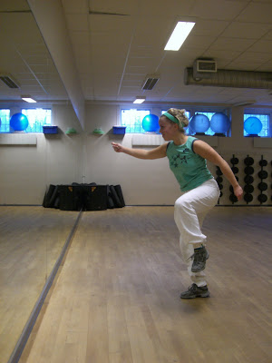 CIMG4871 - Aerobics och styrketräning i morse