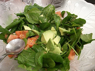 sallad - Så här blev min nyårsafton 2009-2010