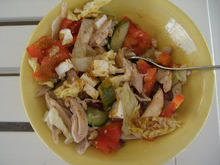 Kycklingsallad - Bästa sättet att se England-Tyskland fotbolls-VM 2010 på